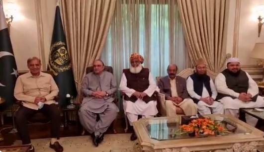 انتخابات عمران خان کے دباؤ پر نہیں اتحادیوں کے فیصلے پر ہوں گے: اتحادی جماعتیں