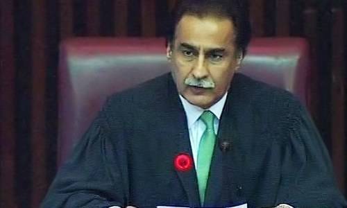 جسٹس عمر عطا بندیال سے گزارش ہے ثاقب نثار نہ بنیں پاکستان کے چیف جسٹس بنیں: ایاز صادق 