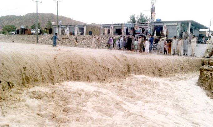 بلوچستان میں طوفانی بارشوں اور سیلاب سے ہلاکتوں کی تعداد 127 ہو گئی