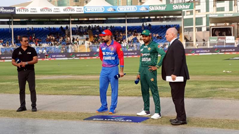 پاکستان کا افغانستان کیخلاف ٹاس جیت کر فیلڈنگ کا فیصلہ