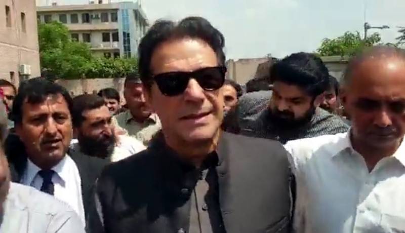 توہین عدالت کیس، عمران خان عدالت پہنچ گئے