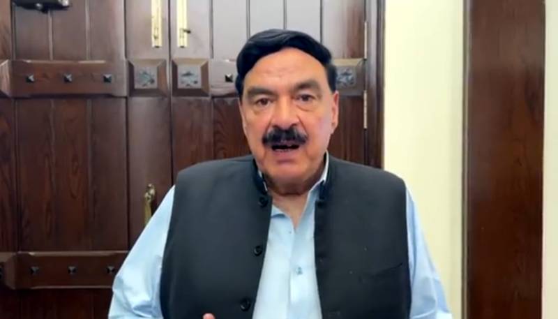 فرانس سے بغل گیر ہونا اور اسرائیل وفد بھیجنا سوالیہ نشان ہے: شیخ رشید