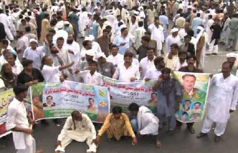 کسان اتحاد مارچ کے شرکاء ڈی چوک پہنچ گئے