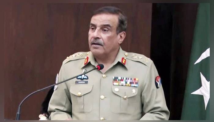 تنبیہ کرنا چاہتا ہوں امن کی خواہش کو کوئی کمزوری نہ سمجھے: جنرل ندیم رضا