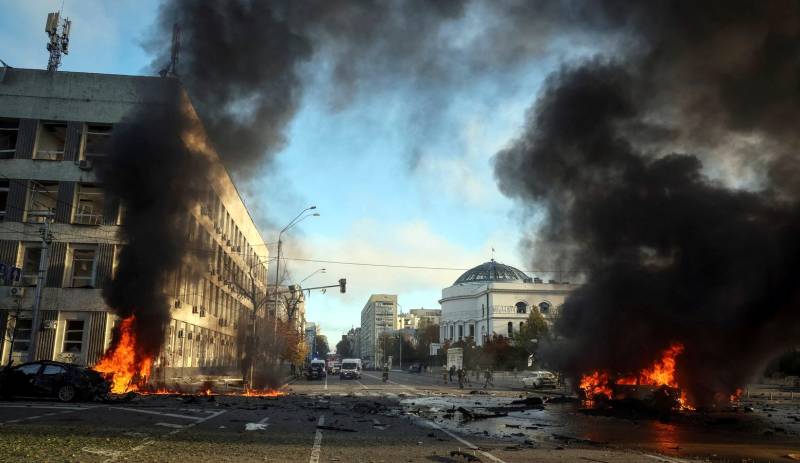 کیف سمیت مختلف شہروں میں 75 روسی میزائل حملے، 5 افراد ہلاک