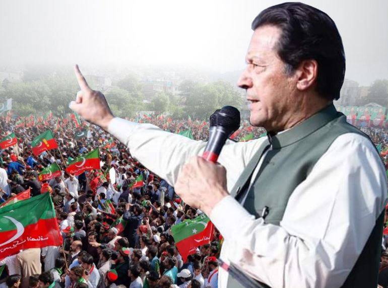 عمران خان نے لاہور سے لانگ مارچ شروع کرنے کا اعلان کردیا