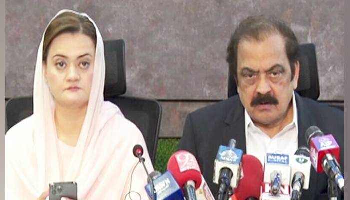 عمران خان کی ایماء پر حملے کا الزام وزیراعظم ، وزیر داخلہ اور ادارے پر لگایا گیا ، رانا ثناء اللہ 