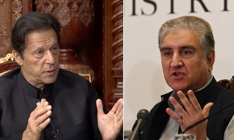 عمران خان سے ملاقات ہوئی ، بالکل ٹھیک ہیں، لانگ مارچ جاری رکھنے کا حکم دیا ہے: شاہ محمود 