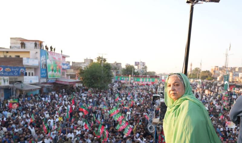 پی ٹی آئی کا آج کھاریاں میں جلسہ ، عمران خان ویڈیو لنک سے خطاب کریں گے 