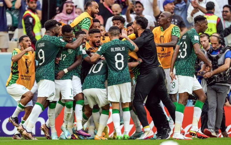 فیفا ورلڈکپ، سعودی عرب کی ارجنٹائن کو اپ سیٹ شکست