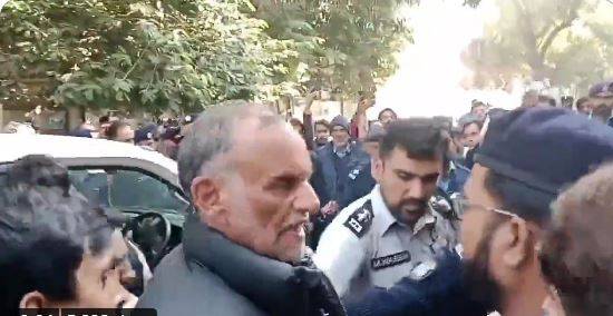اعظم سواتی جوڈیشل مجسٹریٹ کے سامنے پیش، 2 روزہ جسمانی ریمانڈ پر ایف آئی اے کے حوالے 