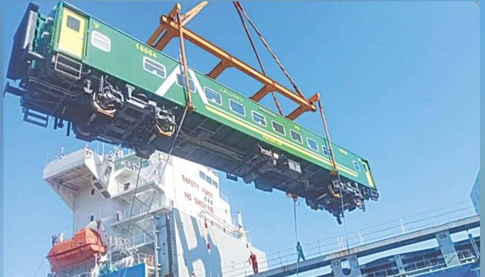 پاکستان ریلوے کو چین سے 46 ہائی ٹیک بوگیاں موصول ہو گئیں 