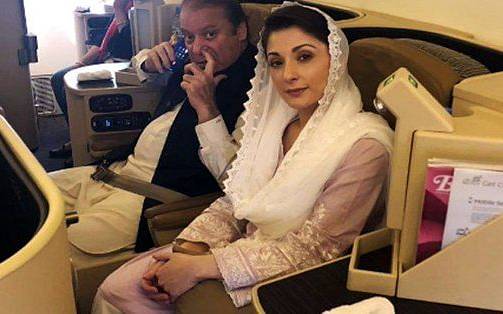 نواز شریف اور مریم نواز یورپ کا دورہ کر کے واپس لندن پہنچ گئے