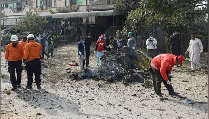  اسلام آباد سیکٹر آئی 10 میں دھماکے کی تحقیقات کیلئے اعلیٰ سطح کی جے آئی ٹی قائم 