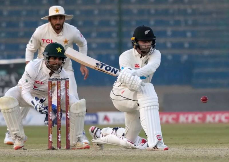 پاکستانی ٹیم نیوزی لینڈ کے خلاف کراچی ٹیسٹ ڈرا کرنے میں کامیاب 