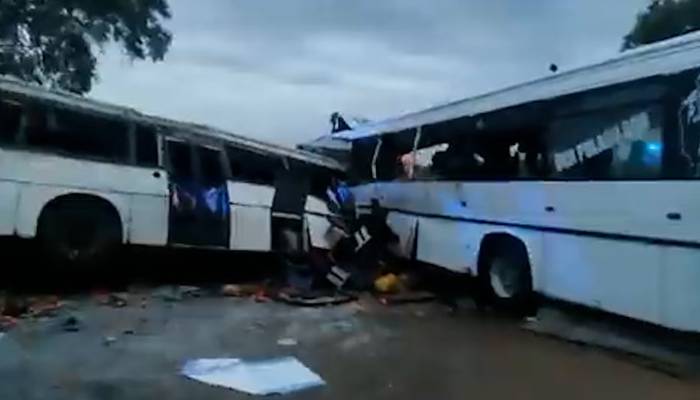 سینیگال: دو بسوں کے تصادم میں 40 افراد ہلاک، متعدد زخمی