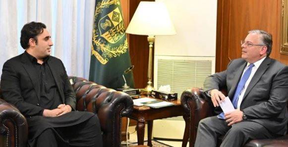 وزیر خارجہ بلاول بھٹو سے امریکی سفیر کی اہم ملاقات 