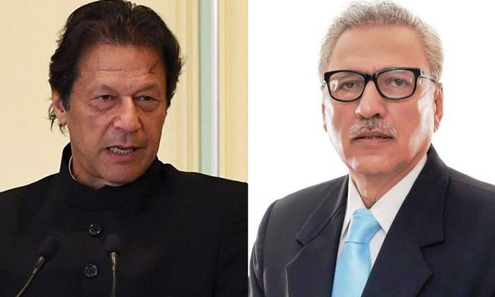 صدر مملکت عارف علوی کی عمران خان سے ملاقات