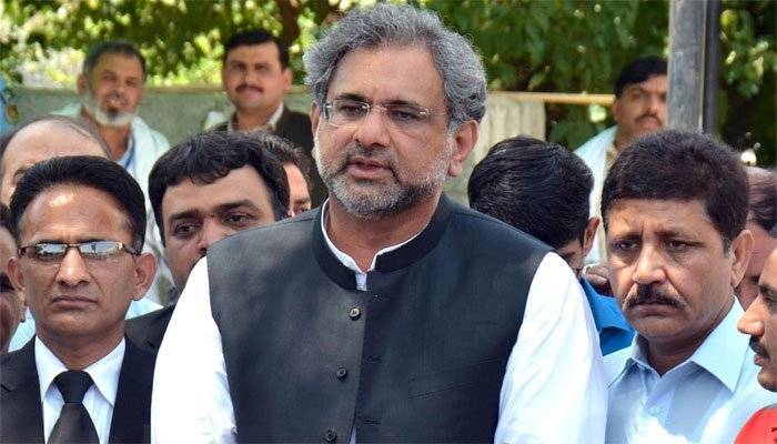 شاہد خاقان عباسی کی عمران خان کو فوری جیل میں ڈالنے کی مخالفت