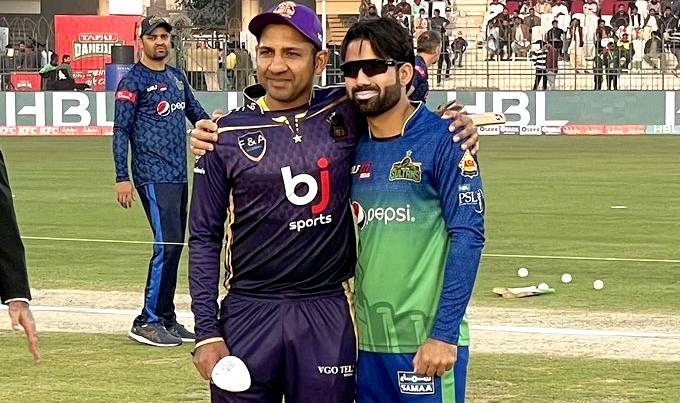 ملتان سلطانز کا کوئٹہ گلیڈی ایٹرز کیخلاف ٹاس جیت کر فیلڈنگ کا فیصلہ