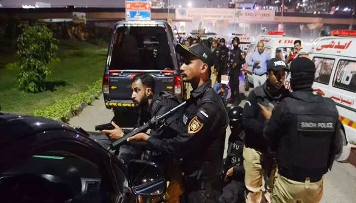 کراچی:کے پی او حملہ کا مقدمہ سی ٹی ڈی تھانے  میں درج کرلیاگیا، پولیس حکام