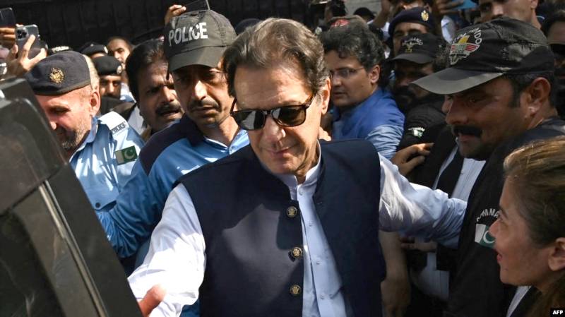 لاہور ہائیکورٹ، عمران خان کی درخواست ضمانت واپس لینے کی بنیاد پر نمٹا دی گئی