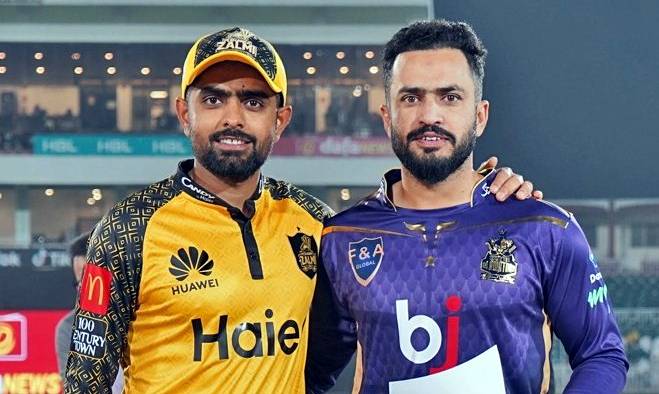 پشاور زلمی کا کوئٹہ گلیڈی ایٹرز کیخلاف ٹاس جیت کر بیٹنگ کا فیصلہ