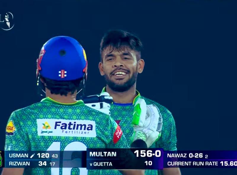 پی ایس ایل کی تیز ترین سنچری کا ریکارڈ 1 دن بعد ہی ٹوٹ گیا، عثمان خان کے 36 گیندوں پر 100 رنز