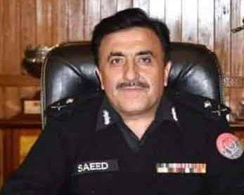 آئی جی  پولیس گلگت بلتستان محمد سعید کو عہدے سے ہٹا دیا گیا
