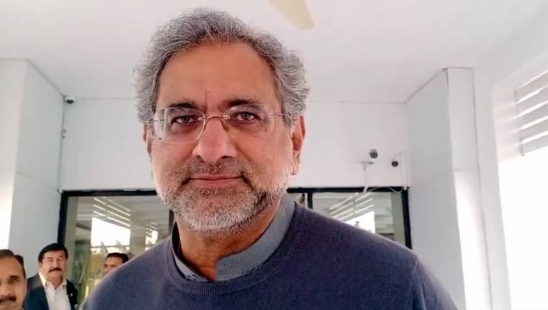  اگر سابق وزیر اعظم عدالتی حکم پر علمدرآمد نہیں کرے گا تو لوگ کیسے کریں گے?  شاہد خاقان عباسی