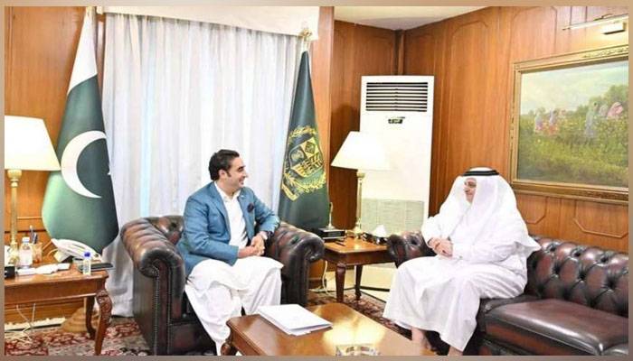 وزیر خارجہ بلاول بھٹو زرداری سے پاکستان میں سعودی عرب کے سفیر نواف بن سعید المالکی کی ملاقات  