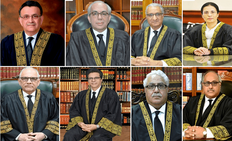پارلیمنٹ سے پاس بل عدالتی اختیارات میں مداخلت ہے: سپریم کورٹ نے قانون پر تاحکم ثانی عمل روک دیا 