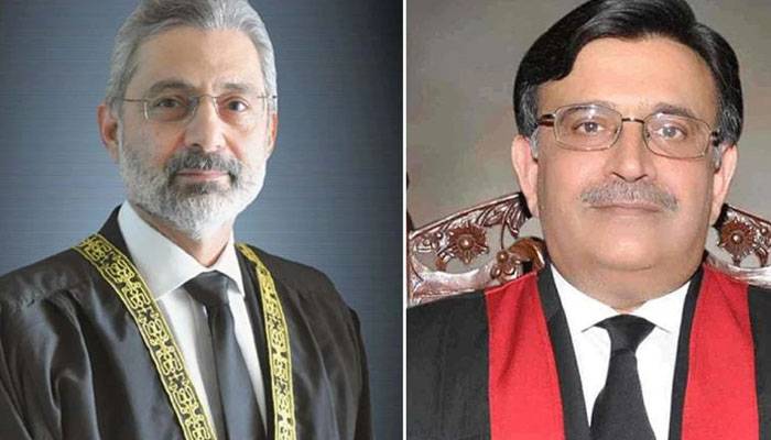 چیف جسٹس اور جسٹس فائز عیسی ٰ میں تلخ کلامی ،بات مبینہ طور پر ہاتھا پائی تک پہنچ گئی: سینئر صحافی  