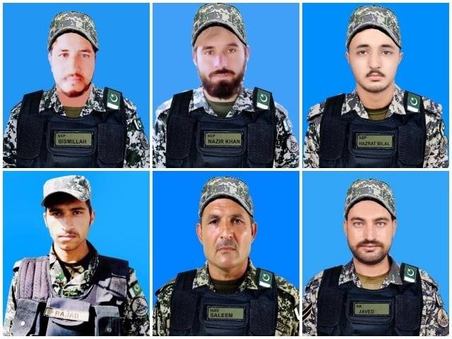 شمالی وزیر ستان میں سیکورٹی فورسز کا دہشت گردوں سے فائرنگ کا تبادلہ، 6 جوان شہید  