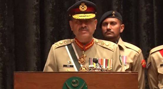 فوجی تنصیبات پر حملے ناقابل برداشت ہیں ، پاک فوج علاقائی، لسانی اور سیاسی تعصبات سے بالاتر ہے: آرمی چیف