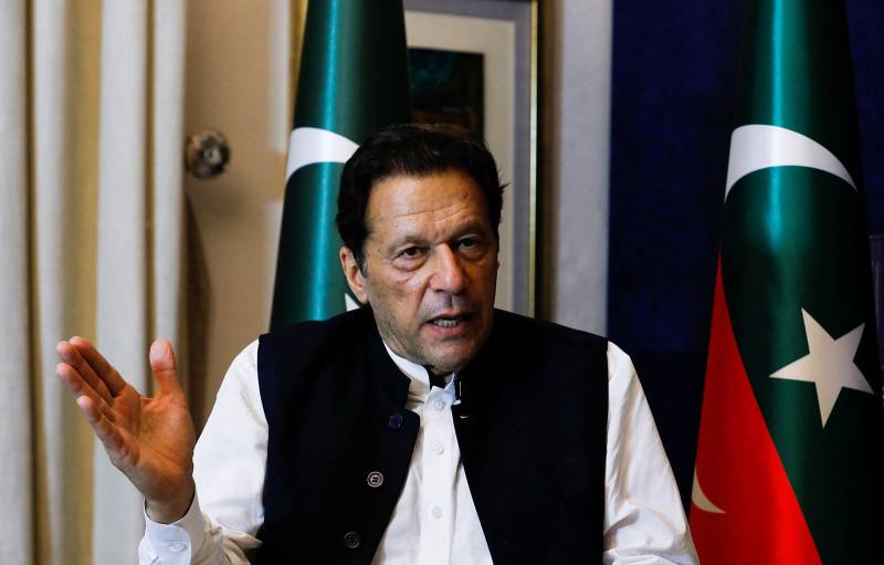 کور کمانڈر ہاؤس جلانا جرم ہے لیکن اس واقعے کی انکوائری تک نہیں ہوئی:عمران خان