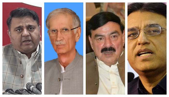 190 ملین پاؤنڈ کیس: شیخ رشید، فواد چوہدری اور پرویز خٹک نیب میں طلب