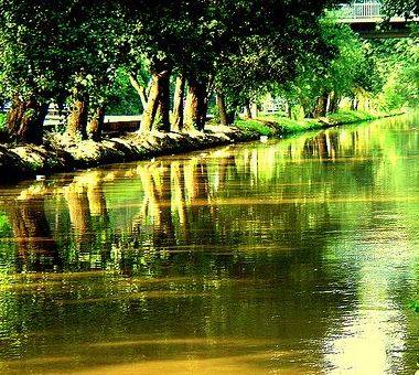 نہر کے پانی کا رنگ اچانک سبز ، تحقیقاتی اداروں کاسی سی ٹی وی فوٹیج سے مدد لینے کا فیصلہ
