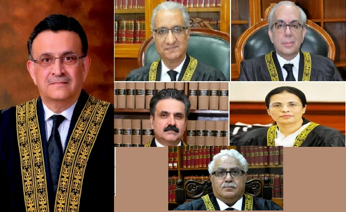 6 رکنی نیا بینچ تشکیل، فوجی عدالتوں میں سویلین ٹرائل کیخلاف درخواستوں پر دوبارہ سماعت شروع