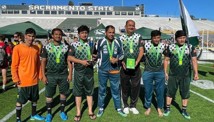 ’ہوم لیس‘ ورلڈ کپ فٹبال چیمپیئن شپ پاکستان کے نام