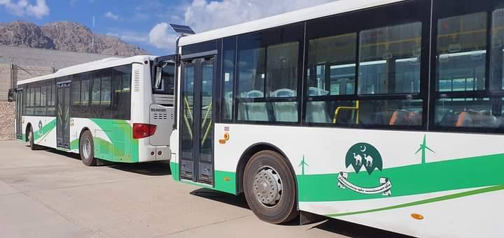 کوئٹہ میں پہلی گرین بس سروس آج سے شروع ہوگی