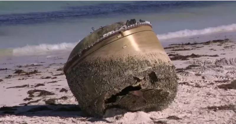 کیا 'چندریان تھری' پھٹ گیا؟ آسٹریلیا کے ساحل سے پر اسرار گنبد نما چیز دریافت! 