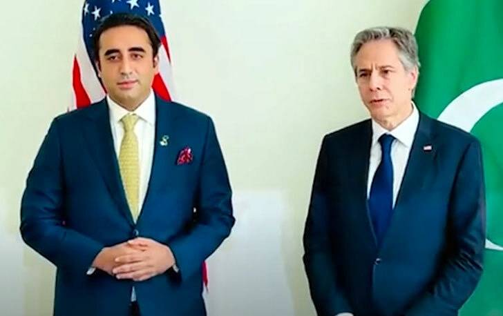 امریکی وزیر خارجہ انٹونی بلنکن کابلاول بھٹو زرداری کو ٹیلی فون