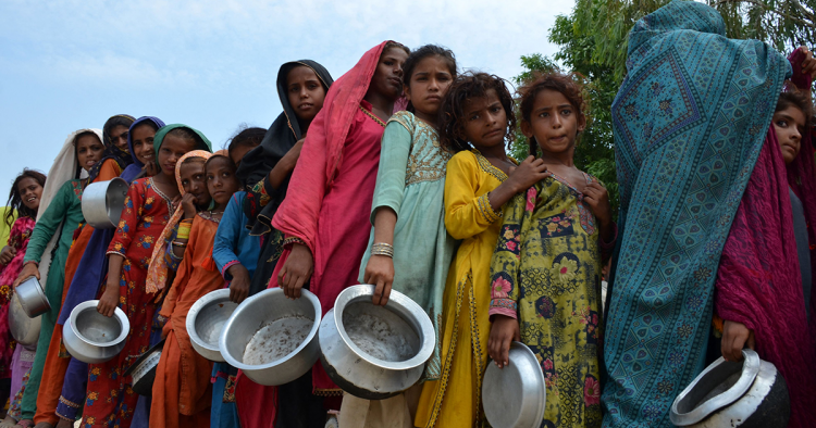 پاکستان بھوک کا شکار بدترین ممالک میں شامل