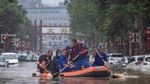 چین،بیجنگ میں موسلا دھار بارش سے 11 افراد ہلاک، 27 لاپتہ