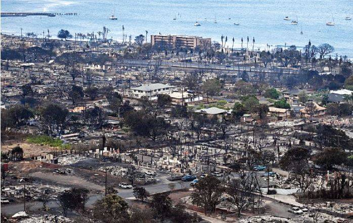 ہوائی کے جنگلات میں خوفناک آگ ، اموات 80 ہوگئیں، 15 سو سے زائد بے گھر