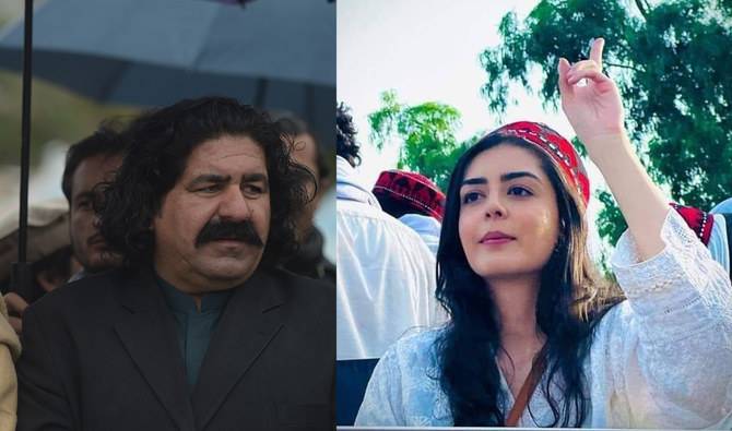 دہشتگردی، بغاوت کیس:  ایمان مزاری اور علی وزیر کا 3 روزہ جسمانی ریمانڈ منظور 