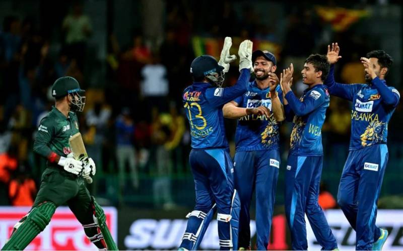سری لنکا سے شکست ، بنگلہ دیشی ٹیم ایشیا کپ سے باہر 