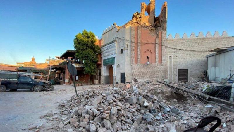 مراکش میں زلزلے سے ہلاکتیں دو ہزار سے بڑھ گئیں، عمارتیں ملبے کا ڈھیر