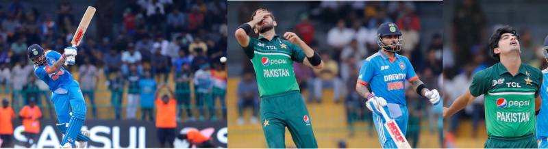 ایشیا کپ، بھارتی بیٹرز نے پاکستانی بائولروں کا بھرکس نکال دیا، گرین شرٹس کو جیت کے لیے   357 رنز کاٹارگٹ
